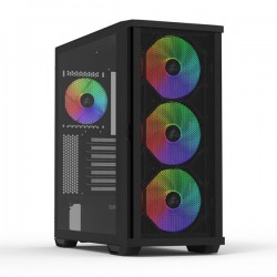 Zalman Z10-plus 4-rgb Fanli Gaming Mid-tower Pc Kasasi