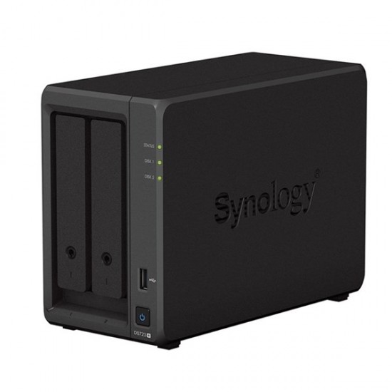 SYNOLOGY DS723 PLUS RYZEN R1600-2GB RAM-2-diskli Nas Sunucu (Disksiz)