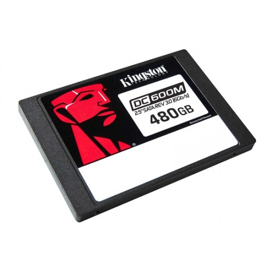 Kingston 2,5" 480gb Dc600m Sedc600m/480g 560mb/s 530mb/s Sata 3 (6gb/s) Enterprise Ssd