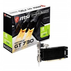 Msi Gt730 2gb N730k-2gd3h/lpv1 Ddr3 64bit Hdmi Dvi Pcie 16x V2.0