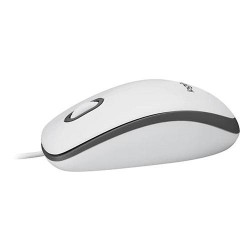LOGITECH M100 Kablolu Mouse Beyaz 910-006764