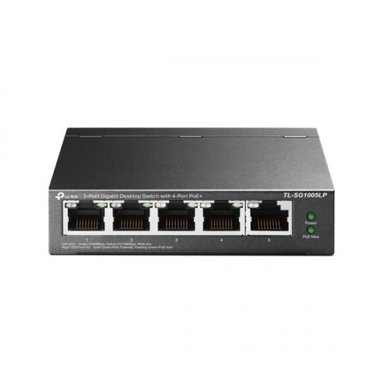 Tp-link 5port Tl-sg1005lp Gigabit 4port Poe 47.5w Yönetilemez Switch