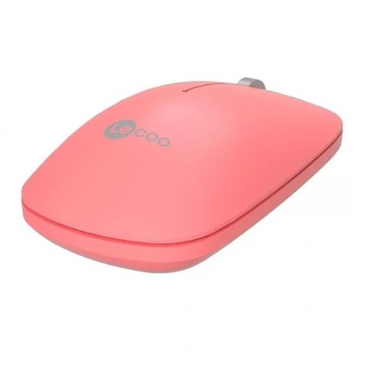 Lenovo Lecoo Ws214 Kablosuz 1600dpi Optic Pembe Mouse