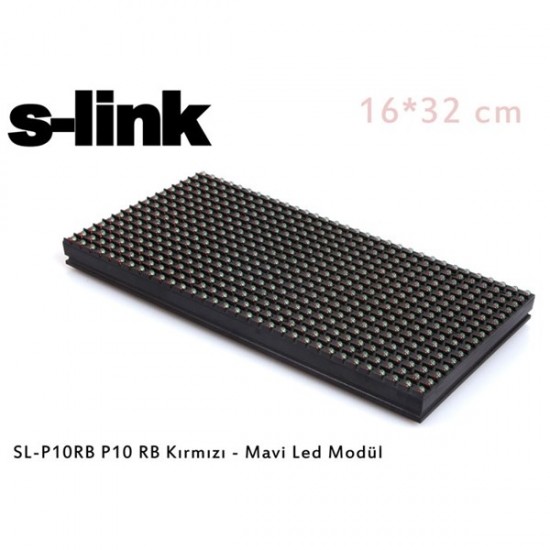 S-link Sl-p10rb P10 Rb Kırmızı - Mavi Led Modül