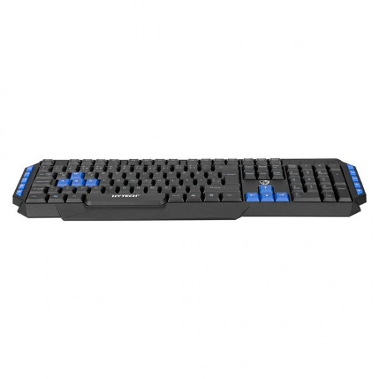 Hytech Hyk-46 Gamy Combo Siyah Usb Mavi Tuşlu Q Gaming Oyuncu Klavye + Mouse Set