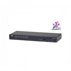ATEN ATEN-KH1508A 8-Port Multi-Interface (DisplayPort, HDMI, DVI, VGA) Cat 5 KVM Switch