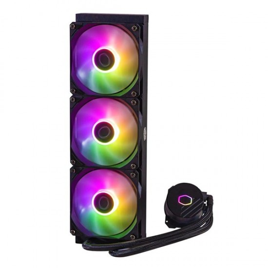 Coolermaster 360mm Ml360l Mlw-d36m-a18pz-r1 Argb Sıvı Soğutmalı Am5-1700p Işlemci Fanı