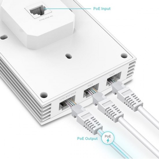 Tp-link Eap655-wall Ax3000 Wifi-6 Duvar Montajlı Access Point