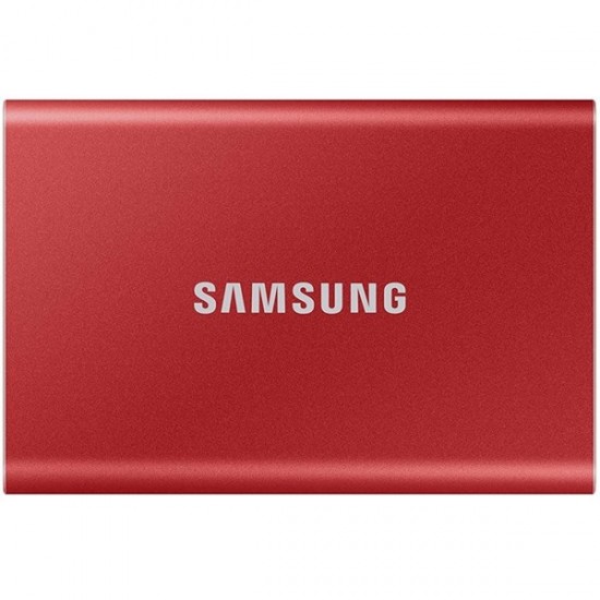 Samsung 500gb T7 Mu-pc500r/ww Ssd Usb Harici Disk Kirmizi