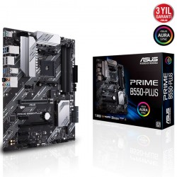 Asus Prime B550-plus Ddr4 M2 Pcie Nvme Hdmi Dvi Dp Pcie 16x V4.0 Am4 Matx