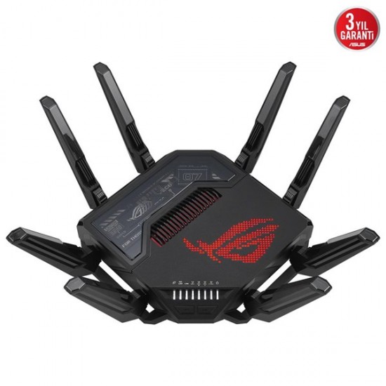 Asus Rog Capture Gt-be98 Be25000 Aı Mesh Aır Protectıon Wıfı-7 Vpn Router