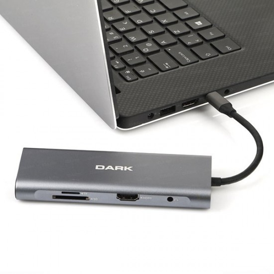 Dark Dk-ac-u31x36 Usb 3.1 Type-c - Usb 3.0+ Ethernet/hdmi/tf Sd çoklayıcı