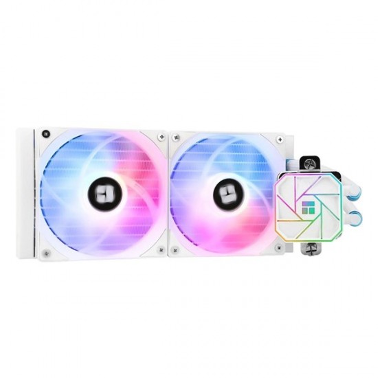 Thermalright 240mm Aqua Elite 240 V3 Argb Am5-1700p Sivi Soğutmali Işlemci Fani Beyaz