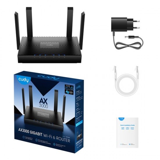 Cudy Wr300 N300 2.4ghz Ev Ofis Tipi Router