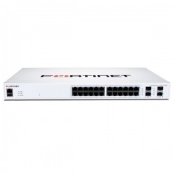 Fortiswitch 24port 450w Full Poe Fs-124f-fpoe Gigabit 4xsfp+ Yönetilebilir Switch Rackmount