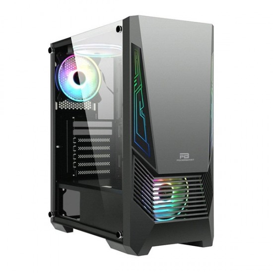 Powerboost 500w Vk-g2051s Gaming Mid-tower Pc Kasası