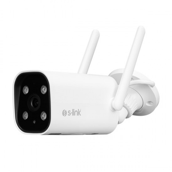 S-link Sl-blt01 2mp 3.6mm Ip Smart Wifi Network Tf Kart Güvenlik Bullet Kamerası Tuya