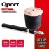 Qport Cat6 Utp 23awg Siyah 500m Outdoor Makaralı Kablo Q-cato2