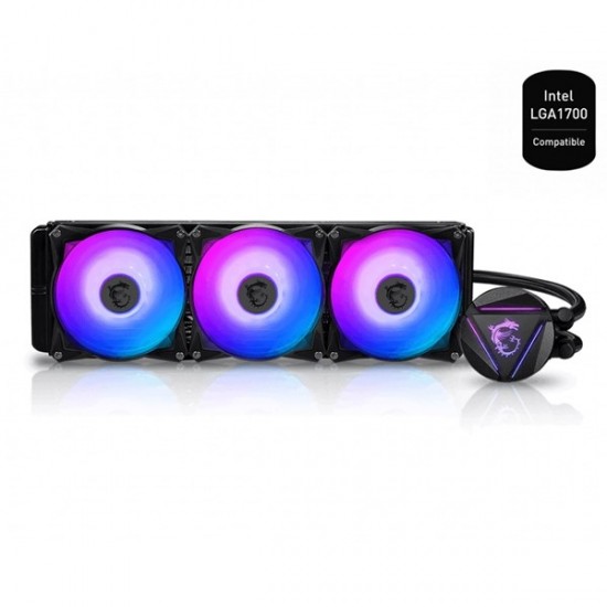 Msi 360mm Mag Coreliquid 360r V2 Rgb Sıvı Soğutmalı Am4-1700p Işlemci Fanı Strx4 Uyumlu