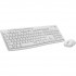 LOGITECH Q TR MK295 Kablosuz Multimedya Beyaz Sessiz Q Klavye+Mouse