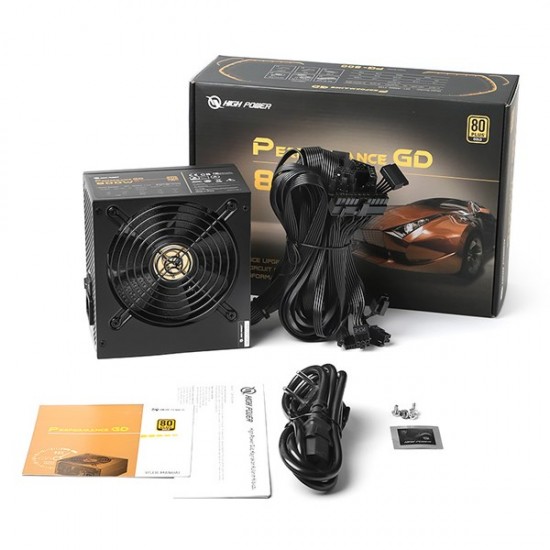 High Power 800w 80+ Gold Performance Gd Hp1-j800gd-f12s 12cm Fanlı Power Supply