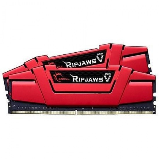 Gskill 16gb Ddr4 3000mhz Cl16 Dual Kit Pc Rtam Ripjawsv F4-3000c16d-16gvrb Kirmizi