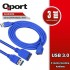 Qport Q-uz3050 Usb 3.0 Usb Uzatma Kablosu 5 Mt