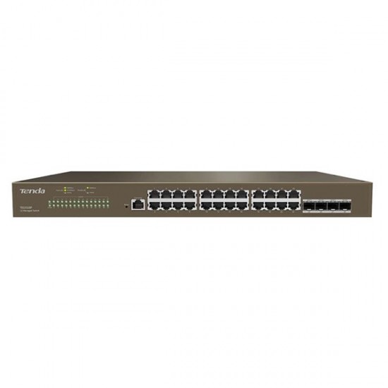 Tenda 24-port Teg3328f Gigabit 4-sfp Yönetilebilir Switch