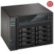 ASUSTOR AS6508T ATOM QC- 8 GB RAM- 8-diskli Nas Server (Disksiz)