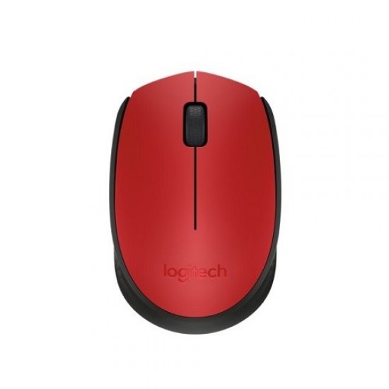 Logitech M171 Kablosuz Optic Kırmızı Mouse 910-004641