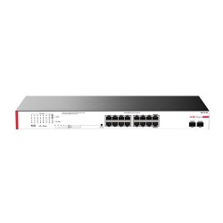 H3c 16port Magic 9801a5c3 Bs218f-hp Gigabit 2-sfp 225w Full Poe Yonetilemez Rack Mount Swıtch