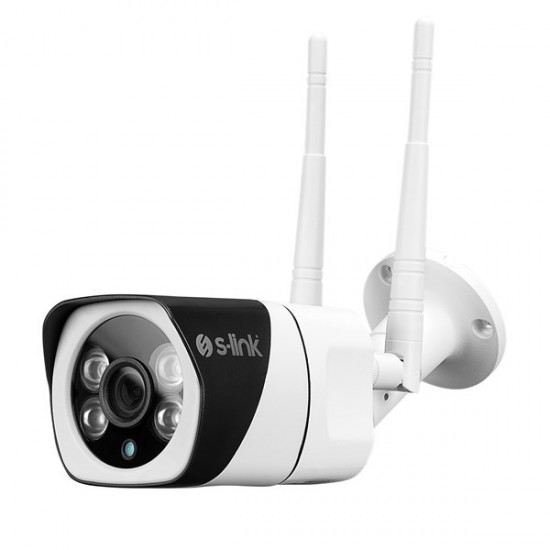 S-link Df-803w 2.0 Mp Hd Lens 3.6mm Ip Smart Wifi Network Tf Card Güvenlik Kamerası Tuya