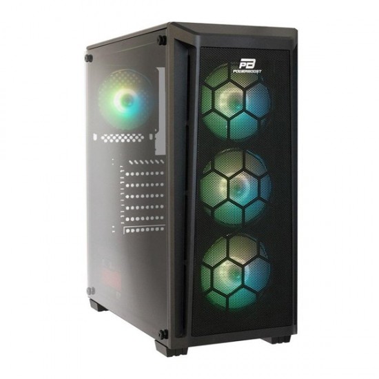 Powerboost 750w 80+ Bronze Pb-t001bb Gaming Mid-tower Pc Kasasi