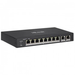 Hilook 8port+2uplink 60w Full Poe Ns-0310p-60(b) 10/100 Yönetilemez Switch Long Range 250metre