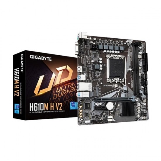 Gigabyte H610m H V2 Ddr5 Hdmi Pcie 16x V4.0 1700p Matx