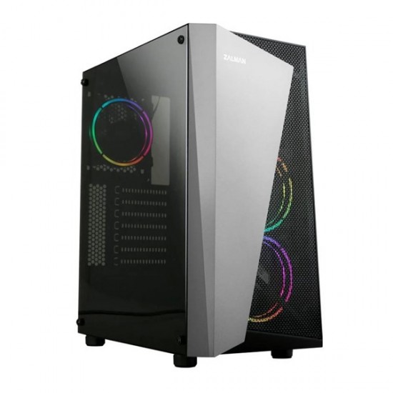 Zalman S4 Plus(bl) 4-rgb Fanli Gaming Mid-tower Pc Kasasi