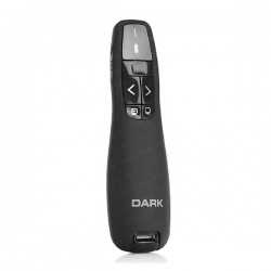 Dark Dk-Ac-Wp07 2.4 Ghz Kırmızı Lazerli Kablosuz Presenter Siyah