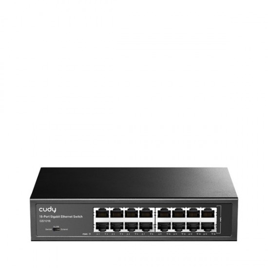 Cudy Gs1016 16 Port Gigabit Yönetilemez Metal Kasa Switch