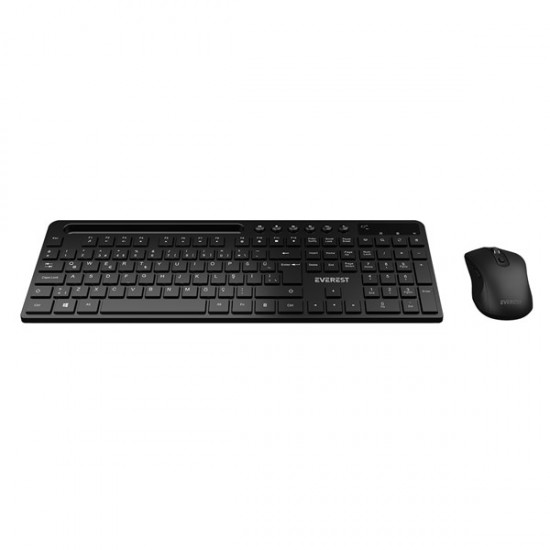 Everest Km-730 Siyah Kablosuz Q Multimedia Klavye + Mouse Set