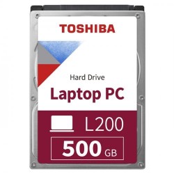 TOSHIBA 500GB 2.5'' HDWK105UZSVA 5400RPM 8MB Sata3 L200 Notebook Diski