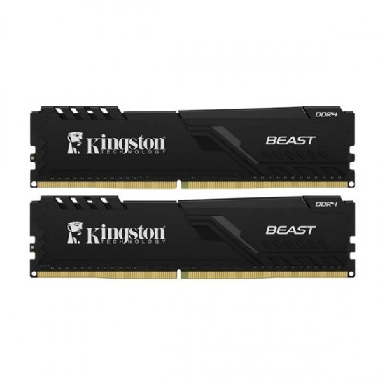 KINGSTON 64GB (2X 32GB) DDR4 3200MHZ CL16 DUAL KIT PC RAM BEAST KF432C16BBK2/64TR