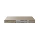 Tenda 24port 410w Full Poe Teg1126p-24-410w Gigabit 2x Sfp Yönetilemez Switch