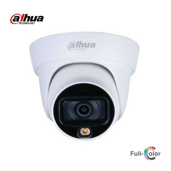 Dahua Hac-hdw1209tlq-led-0280b 2mp 2.8mm Fullcolor Hd-cvı Ir Dome Kamera