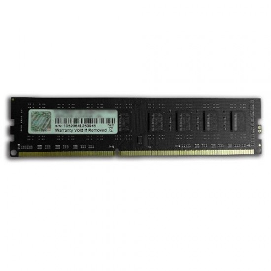 Gskill 4gb Ddr3 1333mhz Cl9 Pc Ram Value F3-1333c9s-4gns 1.5v