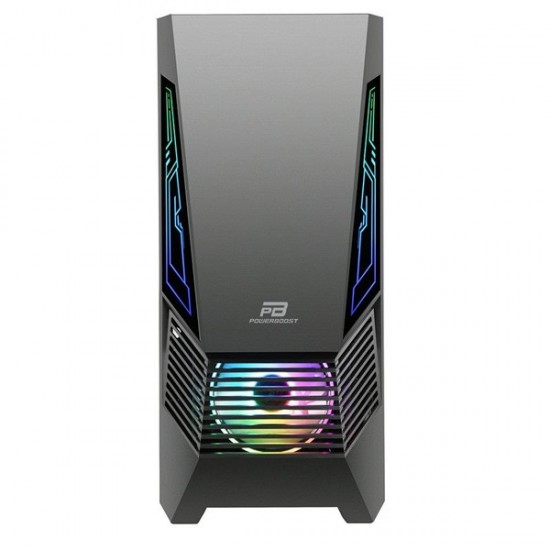 Powerboost 500w Vk-g2051s Gaming Mid-tower Pc Kasası