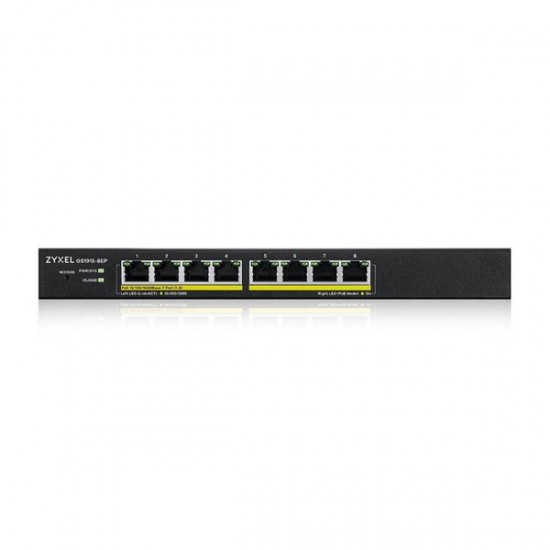 Zyxel 8port 60w Full Poe Gs1915-8ep Gigabit Yönetilebilir Switch