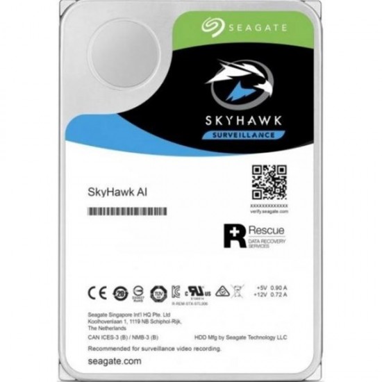 Seagate 20tb Skyhawk St20000ve002 256mb 7200rpm Sata-3 Güvenlik Diski (disti Garantili)