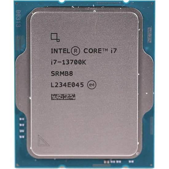 Intel Core I7 13700k 54mb 16çekirdekli O/b Uhd 770 1700p 125w Kutusuz+fansız