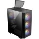-MSI 750W 80+ BRONZE MAG FORGE M100R Gaming Mid-Tower PC Kasası