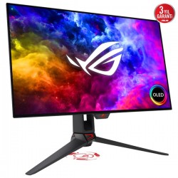 Asus 26.5" Oled Rog Swift Pg27aqdm 0.03ms 240hz Hdmi-dp Gaming Monitör 2560x1440